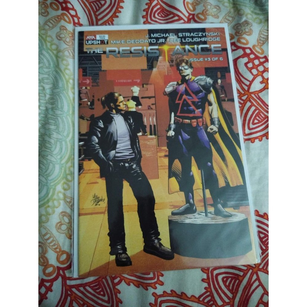 The Resistance #3 AWA Upshot Comic Book Variant, 2